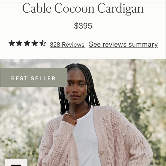 Jenni Kayne Cable Cocoon Cardigan - Picture 5 of 9